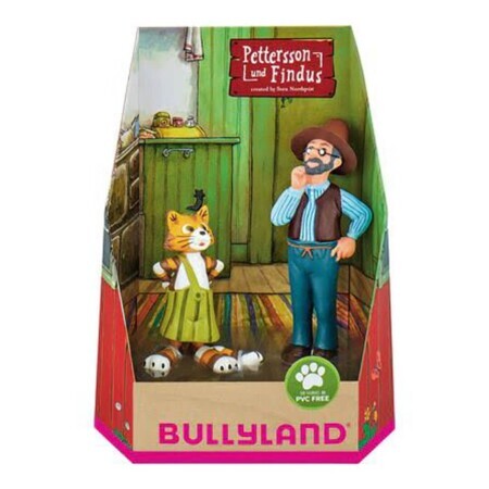 Set 2 figurine Pettersson si Findus, Bullyland