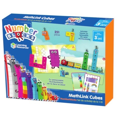 Fun Maths Activity Set 1 to 10 NumberBlocks, Learning Resources
