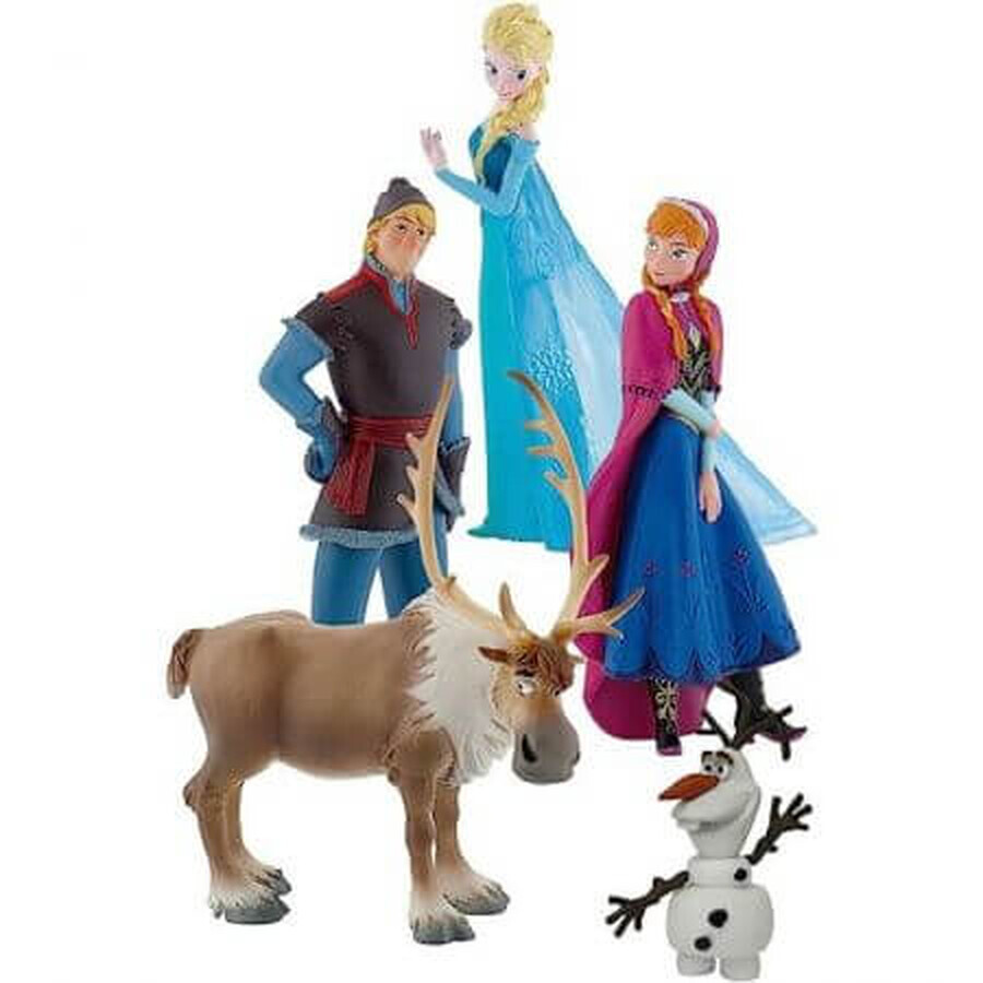 Set aniversar 10 ani Frozen 1, + 3 ani, Bullyland