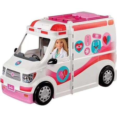 Ensemble de clinique mobile, Barbie