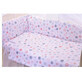 Set completo di biancheria da letto e pannelli laterali, 120x60 cm, Cuscini, Fic Baby