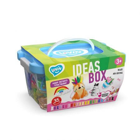Set de pâte à modeler Lovin'Do Ideas Box, Okto