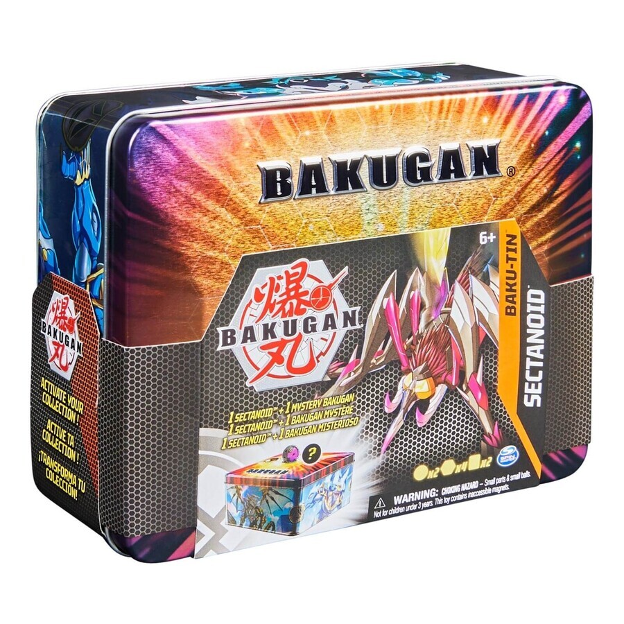 Set S4 Baku-Tin in tin box, Bakugan