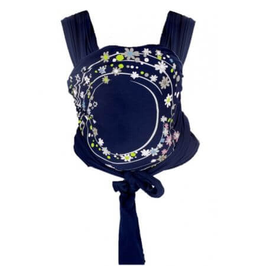 Sistema di abbigliamento per neonati, fascia elastica, blu scuro, SeviBebe