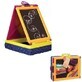 Tragbare Schreibtafel mit Markern und Kreide, B.Toys