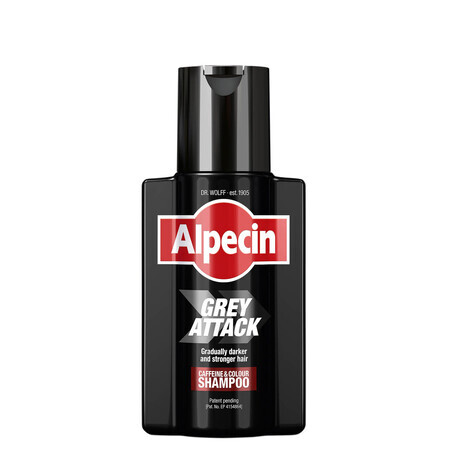 Alpecin Grey Attack Shampooing à la caféine x 200ml, Dr. Kurt Wolff