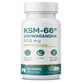 Ashwagandha KSM, 500 mg, 30 capsule vegetali, Nutrific