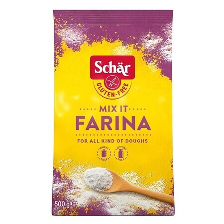 Farina integrale senza glutine Mix It, 500 g, Schar