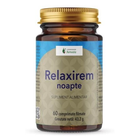 Relaxirem Night, 60 Tabletten, Remedia Laboratories