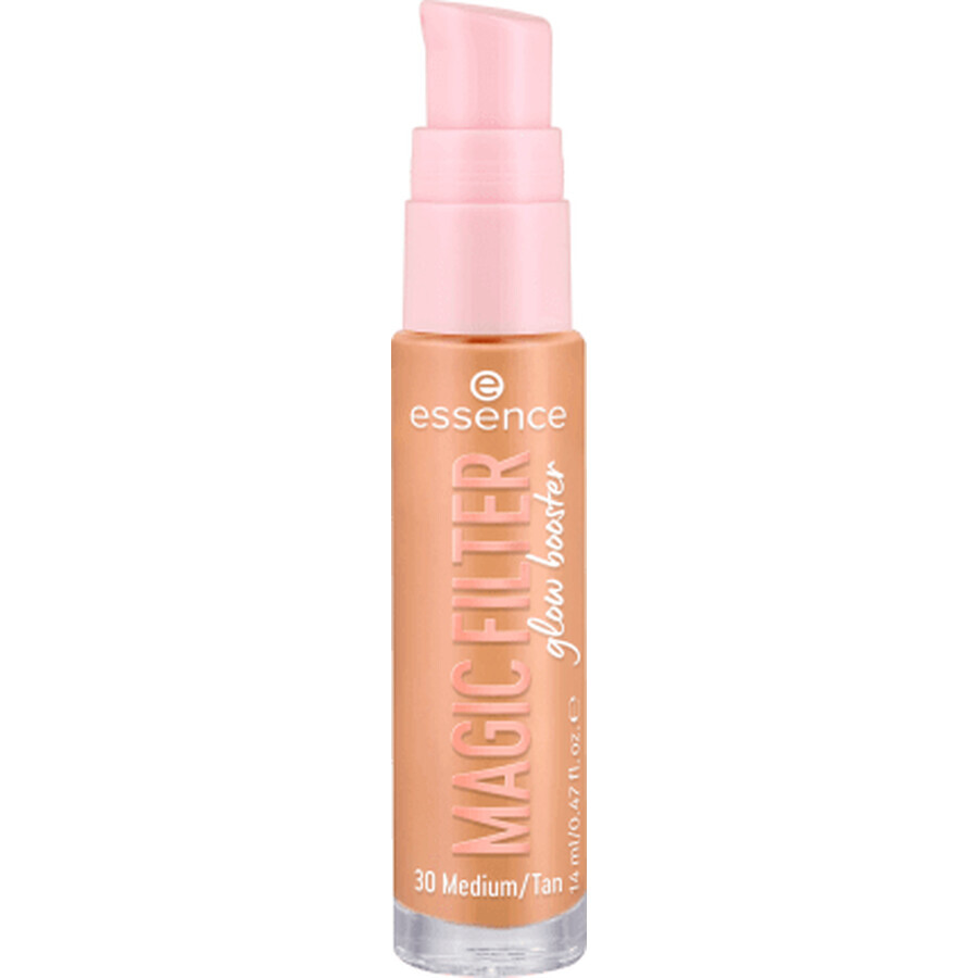 Base de maquillage colorée Glow Booster Magic Filter, 30 - Medium/Tan, 14 ml, Essence