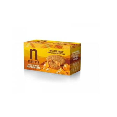 Biscuits complets d'avoine au gingembre, 200 g, Nairn's
