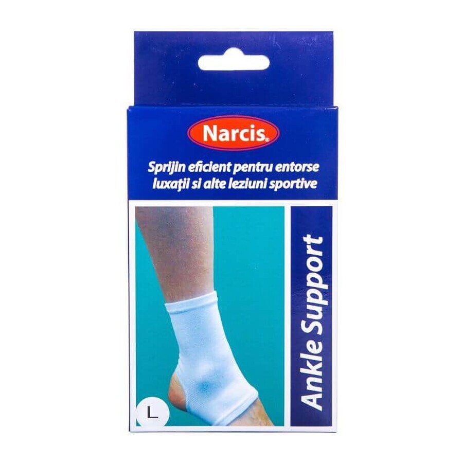 Supporto elastico per caviglia, taglia L, 1 pezzo, Narcis