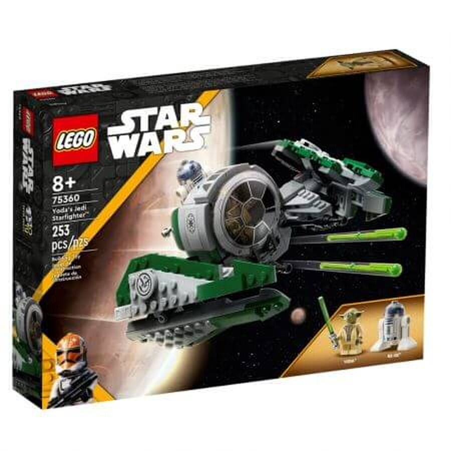 Yoda's Jedi Starfighter Lego Star Wars, 8 Jahre +, 75360, Lego