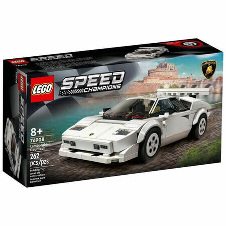 Lamborghini Countach Lego Speed Champions, +8 ans, 76908, Lego