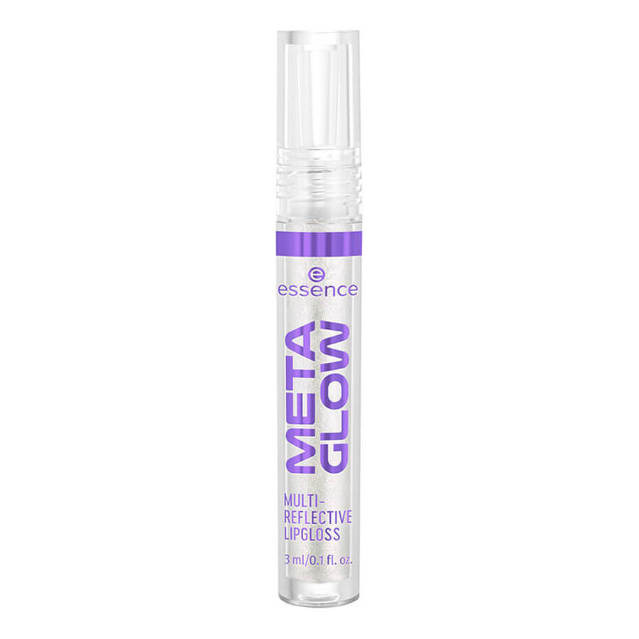 Brillant à lèvres Meta Glow Multi-Reflective, 01 - Cyber Space, 3 ml, Essence