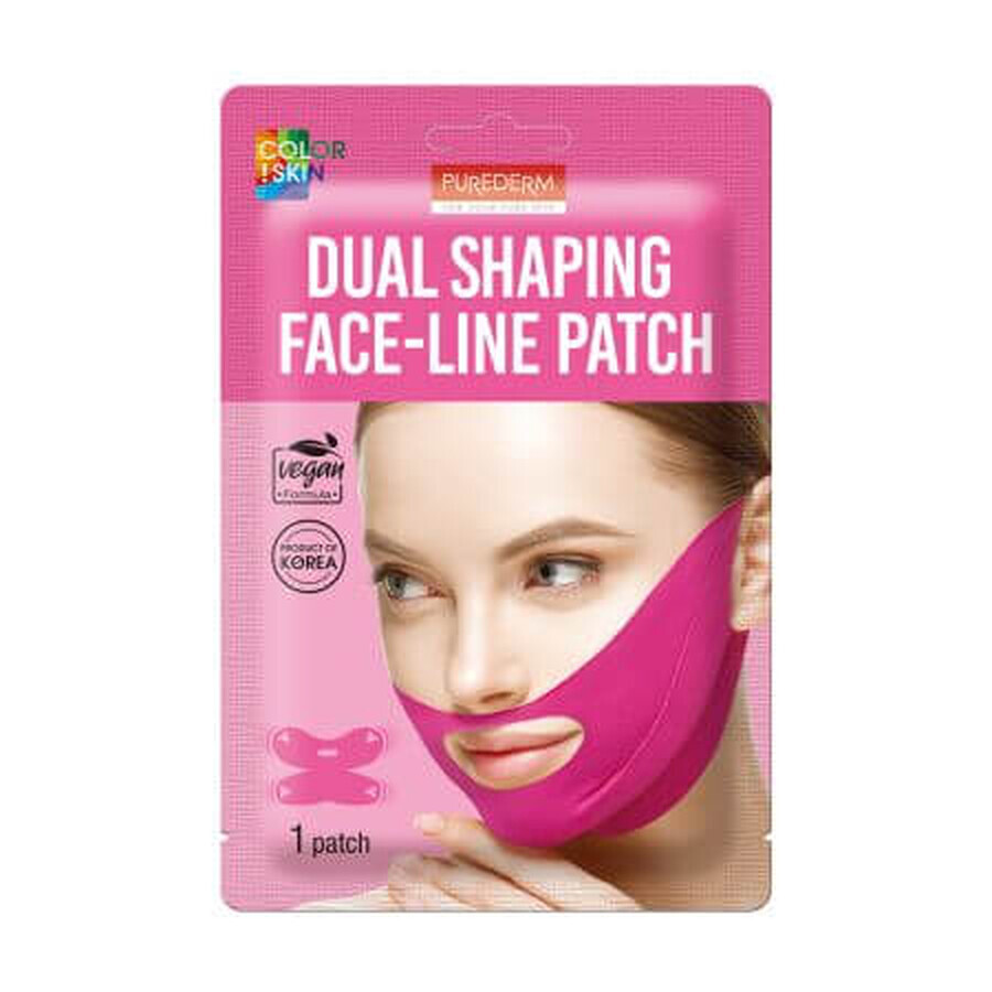 Kollagen- und Peptid-Gesichtsmaske mit Lifting-Effekt, 1 Stück, Purederm
