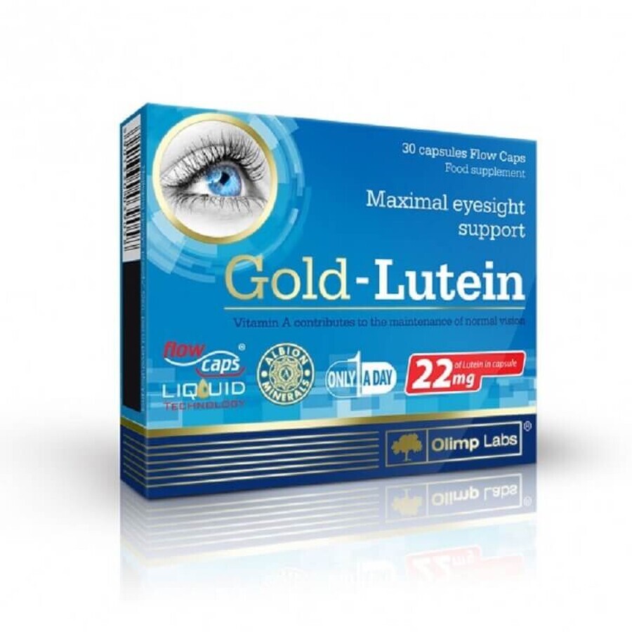 Gold Lutein, 30 Kapseln, Olimp Laboratories