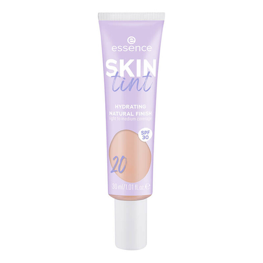 Skin Tint Tinte para la piel, Hidratante Acabado Natural 20, 30 ml, Essence