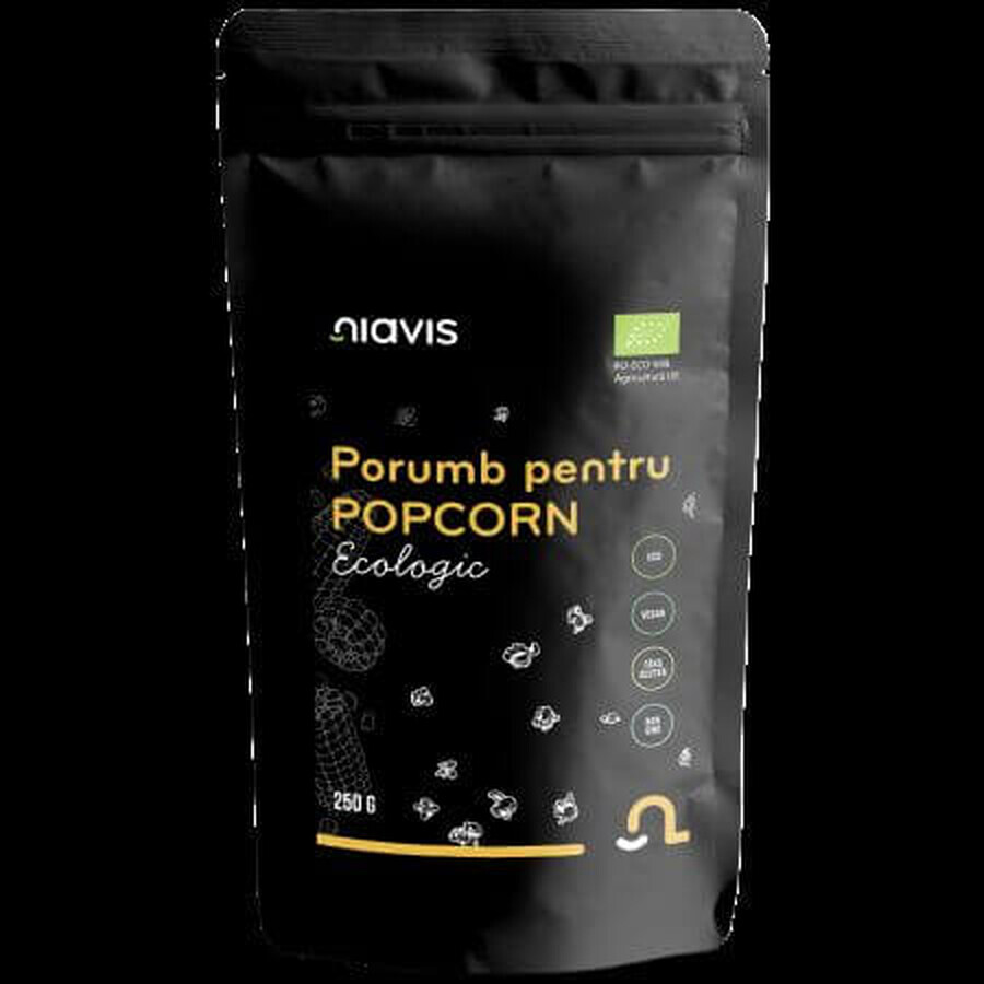 Maïs pour pop-corn, 250 g, Niavis