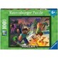 MineCraft Monster Puzzle, + 6 ans, 100 pi&#232;ces, Ravensburger