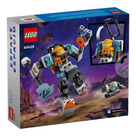 Robot de construction spatiale, +6 ans, 60428, Lego City