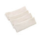 Set di 4 asciugamani in mussola, 25 x 25 cm, ecru, BabyJem