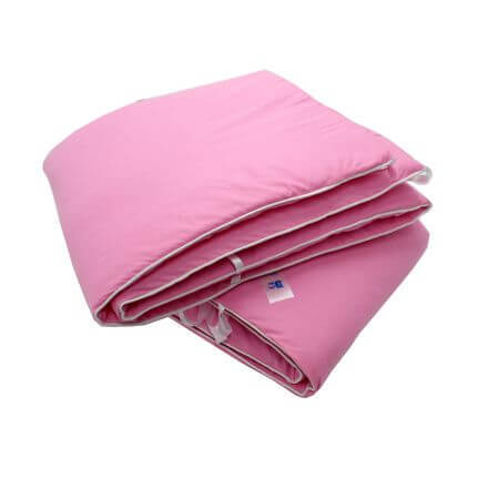 Ensemble de panneaux latéraux pour lit de bébé Pink, 210 x 35 cm, Baltic Bebe