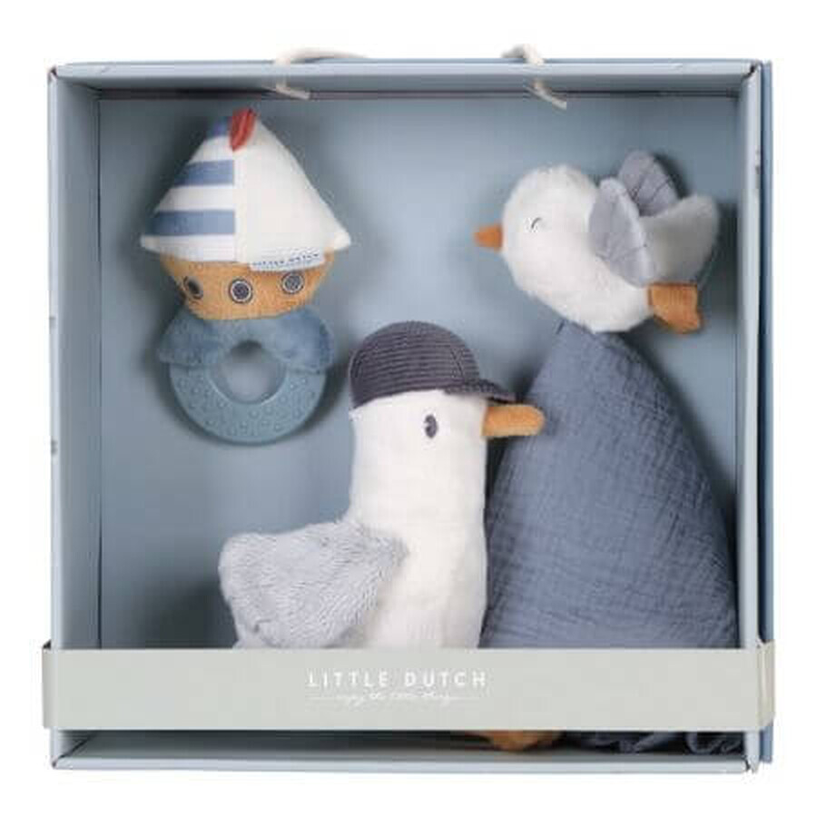 Set regalo per bambini Sailors Bay 3 giocattoli, +0 mesi, Little Dutch