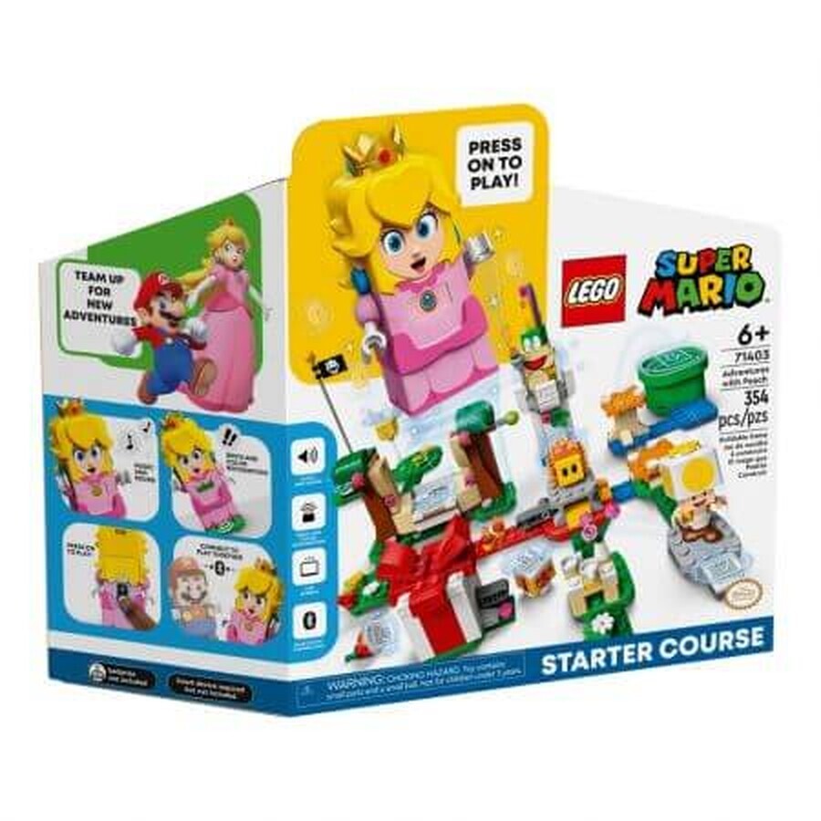 Ensemble de base Aventures avec Peach, 6 ans et +, 71403, Lego Super Mario