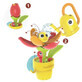 Ensemble de jouets de bain Jucaus pour fleurs et escargots, 18 mois et plus, Yookidoo