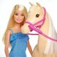 Ensemble poup&#233;e Barbie et cheval