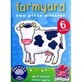 Jeu de six puzzles d&#39;animaux de la ferme, Orchard Toys