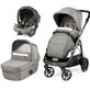 Veloce Primo Primo Viaggio Lounge, City Grey, syst&#232;me de poussette 3 en 1, Peg Perego