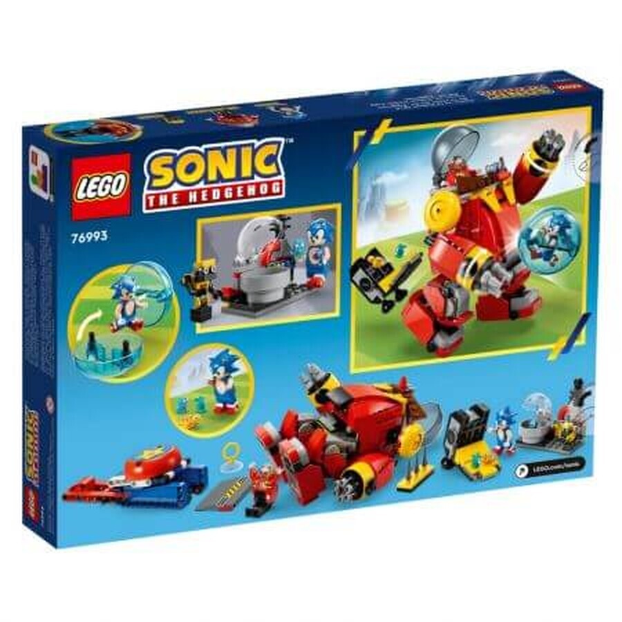 Sonic vs Dr. Eggman's Death Egg Roboter Lego Sonic, 8 Jahre +, 76993, Lego