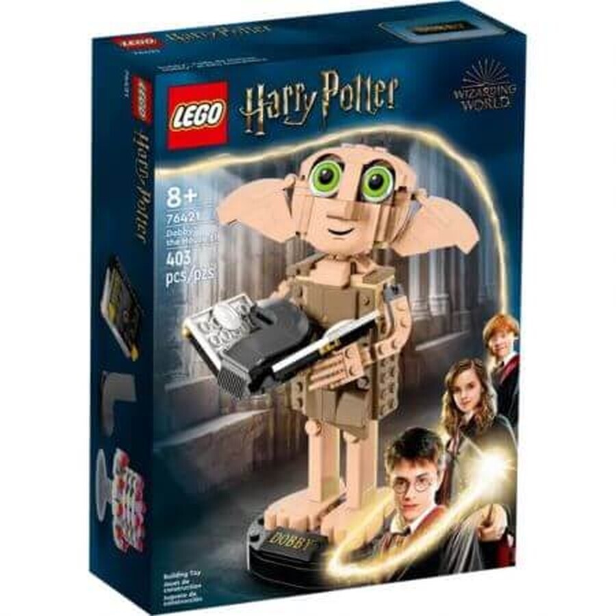 Dobby l'elfe de maison Lego Harry Potter, +8 ans, 76421, Lego