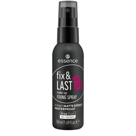 Fix &amp; Last 18h Fix &amp; Last Spray Fixateur de Maquillage, 50 ml, Essence