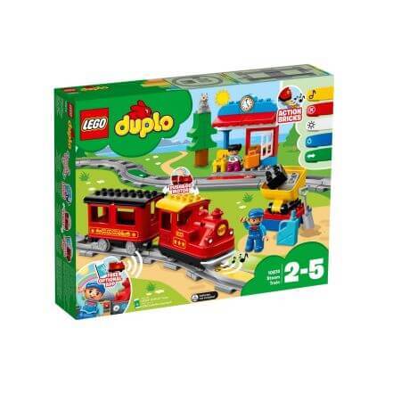 Lego Duplo Train à vapeur, +2 ans, 10874, Lego