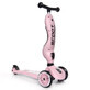 Highwaykik 1, Rose, Scoot &amp; Ride 2-en-1 scooter convertible pour enfants