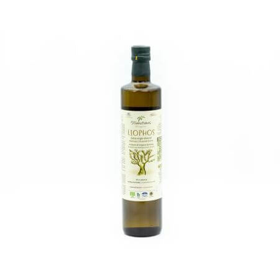Huile d'olive extra vierge biologique, 750 ml, Liophos