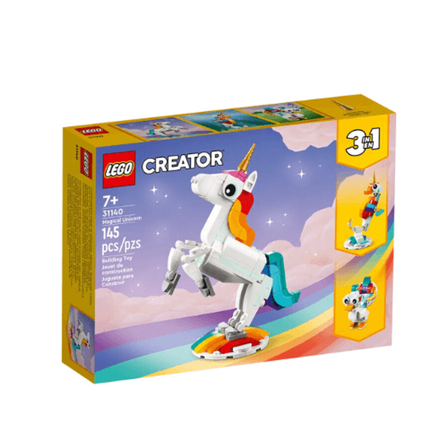 Licorne magique Lego Creator, 7 ans et +, 31140, Lego