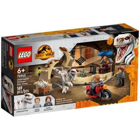 Jagd auf den Atrociraptor Lego Jurassic World, +6 Jahre, 76945, Lego