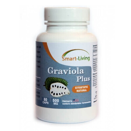 Graviola 500 mg, 60 capsule, Smart Living