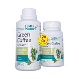Grüner Kaffee-Extrakt 120 Kapseln + Grüner Kaffee-Extrakt 60 Kapseln, Rotta Natura