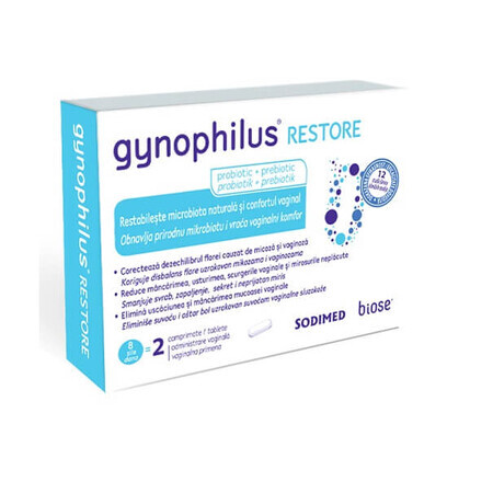 Gynophilus Restore, 2 comprimés, Biose