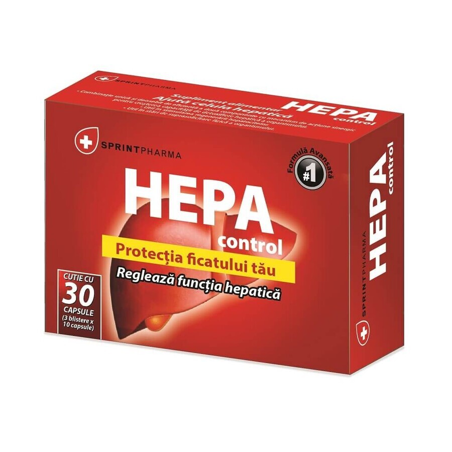 Hepa Control, 30 gélules, Sprint Pharma