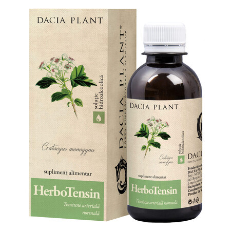 HerboTensin Tincture (régulateur de tension), 200 ml, Dacia Plant