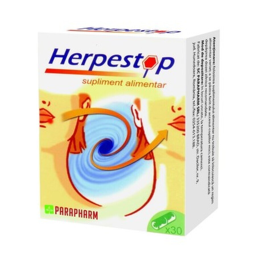 Herpestop, 30 capsule, Parapharm