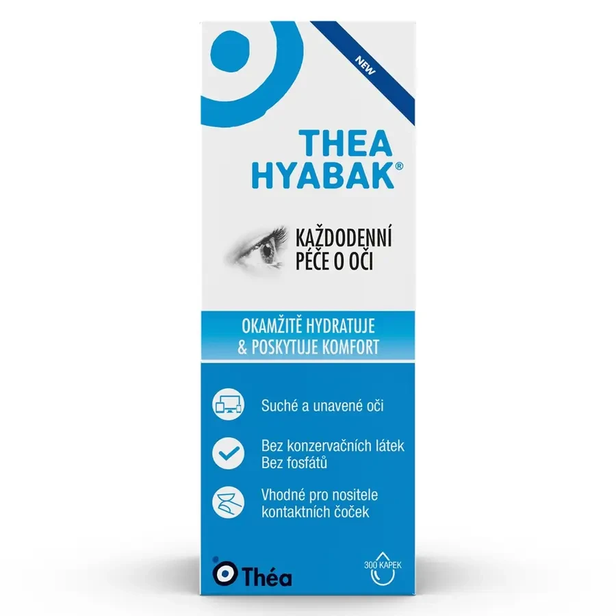 THEA Hyabak 0,15% solution oculaire, 10 ml,  