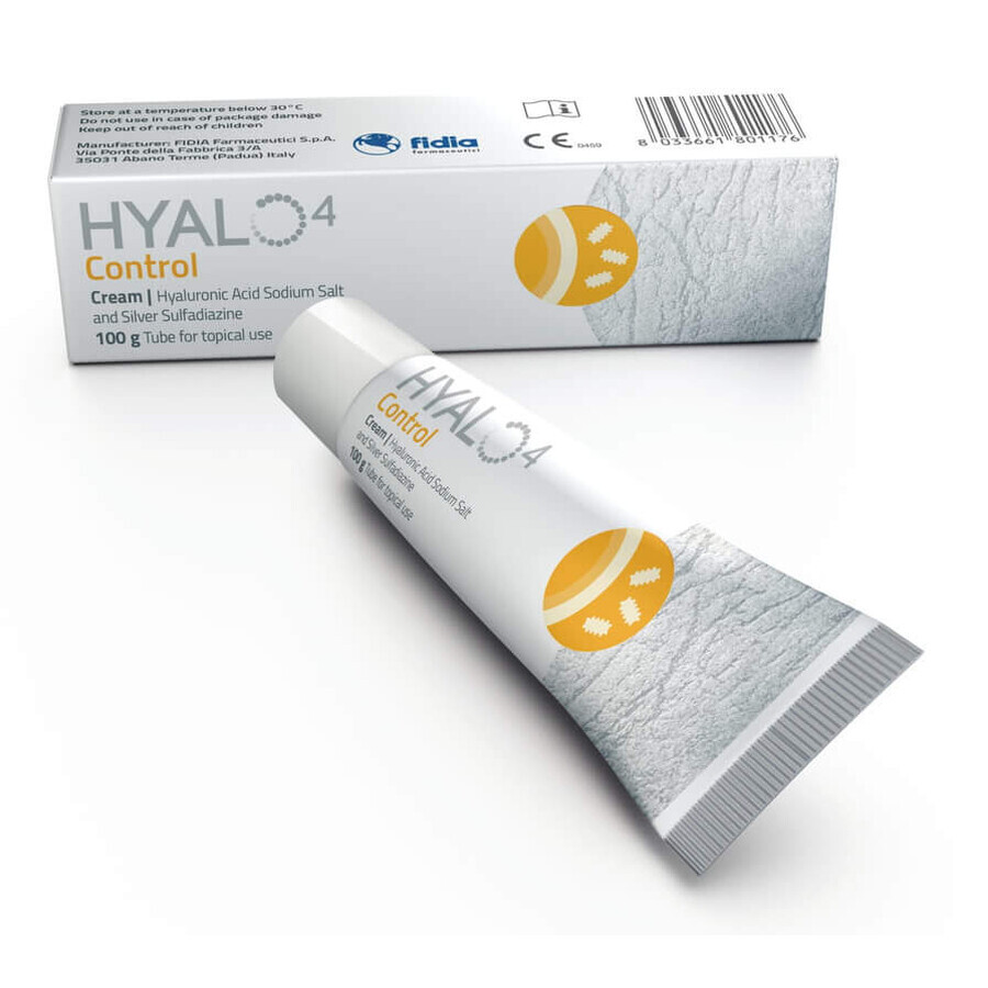 Hyalo4 Crème de contrôle, 100 g, Fidia Farmaceutici