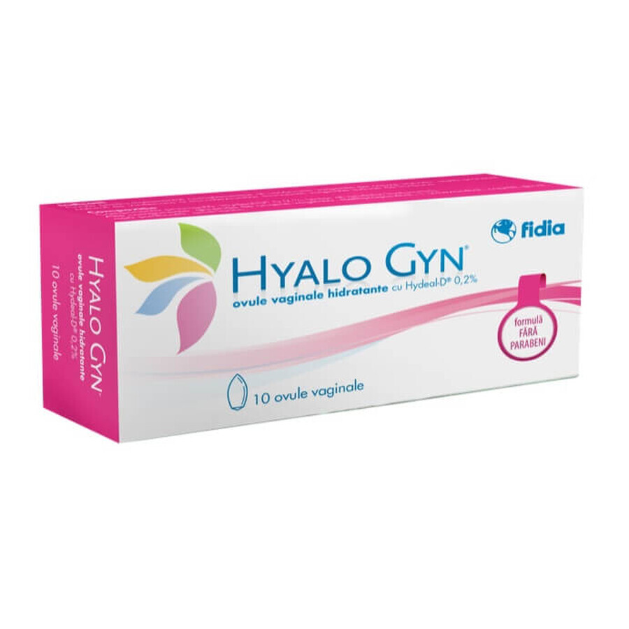 Ovules HyaloGyn, 10 pièces, Fidia Farmaceutici